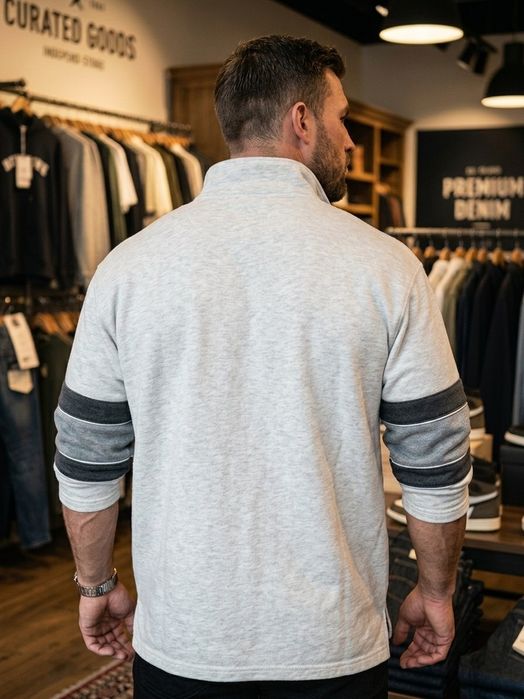 Винтажный свитшот Crane Sports «Athletics USA» / Zip-pullover XL
