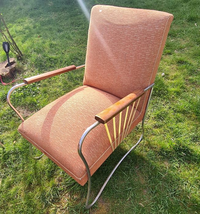 Fotele PRL plus stolik kawowy