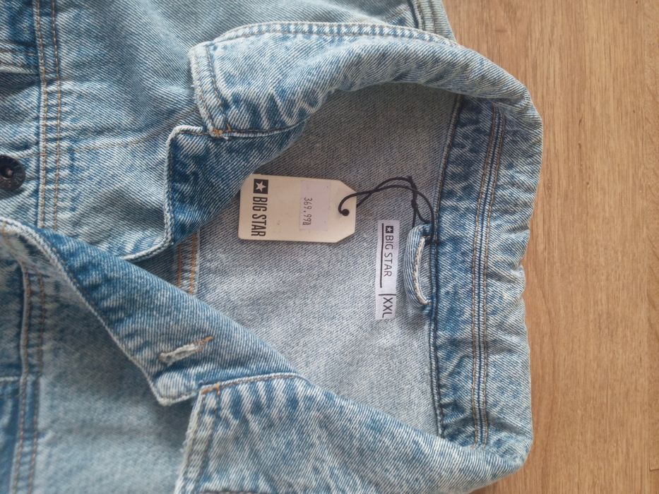 Kurtka Jeans jasna jasna