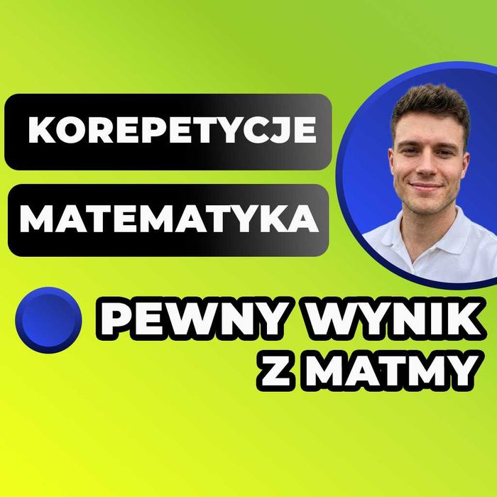 Korepetycje MATEMATYKA | Matura E8 | Online | Korki z Matematyki | Kurs Nauka | Lekcje Prywatne | Rozszerzona i Podstawowa