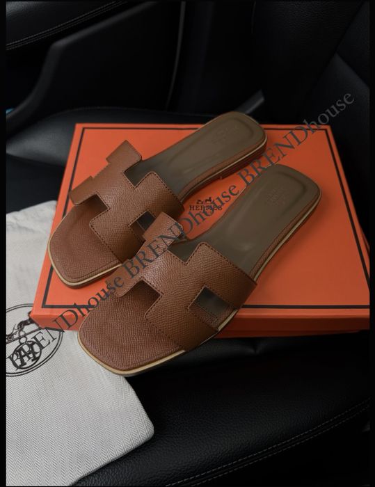 Тапочки Hermes повне пакування