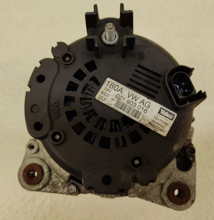 audi q7 4l 3.6 fsi alternator valeo 180a 021903016