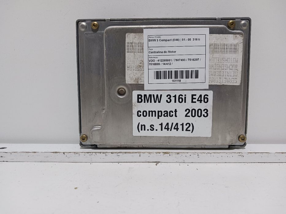 Centralina motor / ECU BMW 3 Compact (E46)