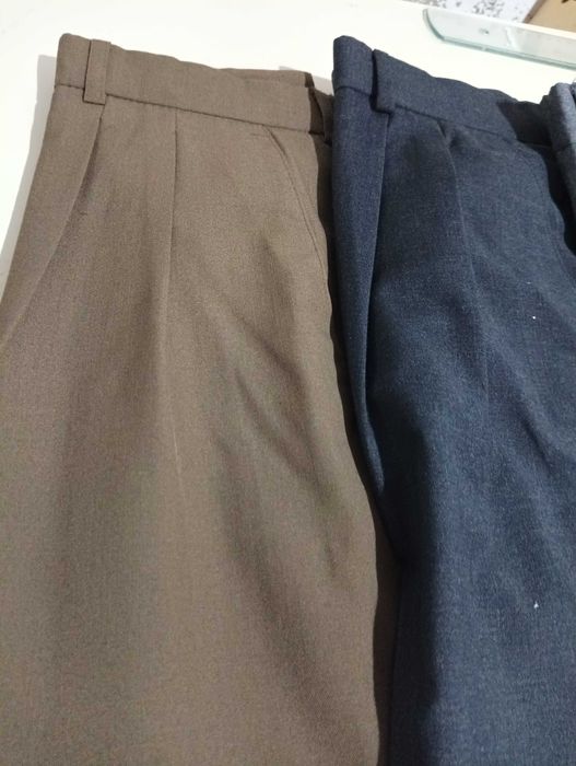 3 pares calças clássicas, tamanho 50