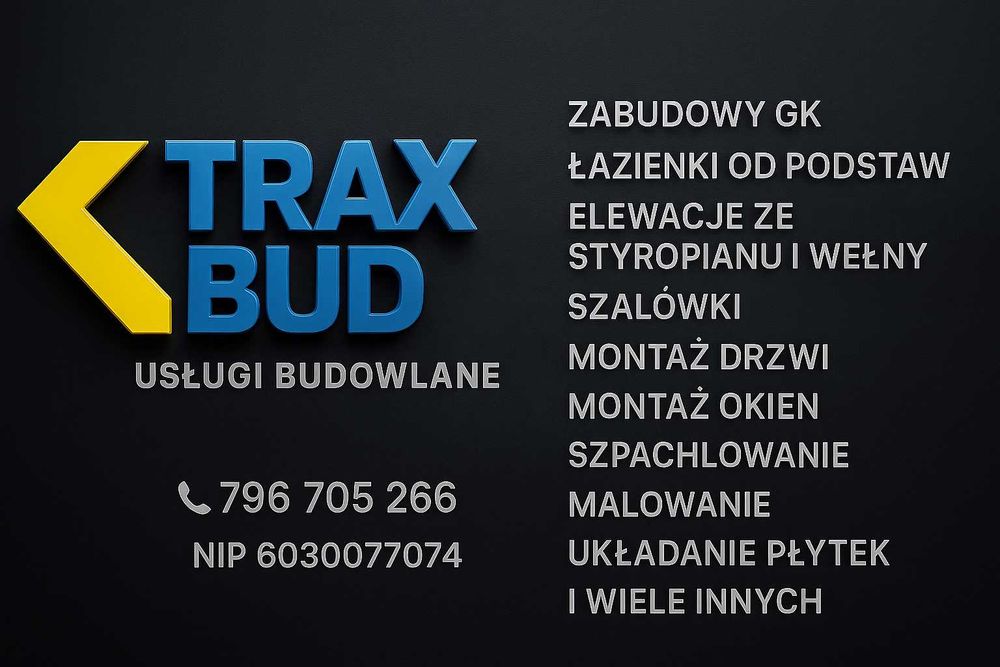 Trax BUD usługi budowlane