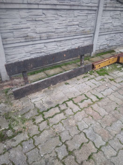 Płyta czołowa karetka 150cm  ramka widły