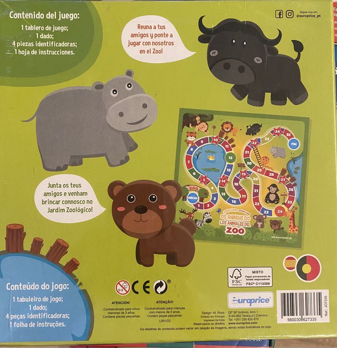Zoo Animals Game – Unopened – New Toy64297464190721121