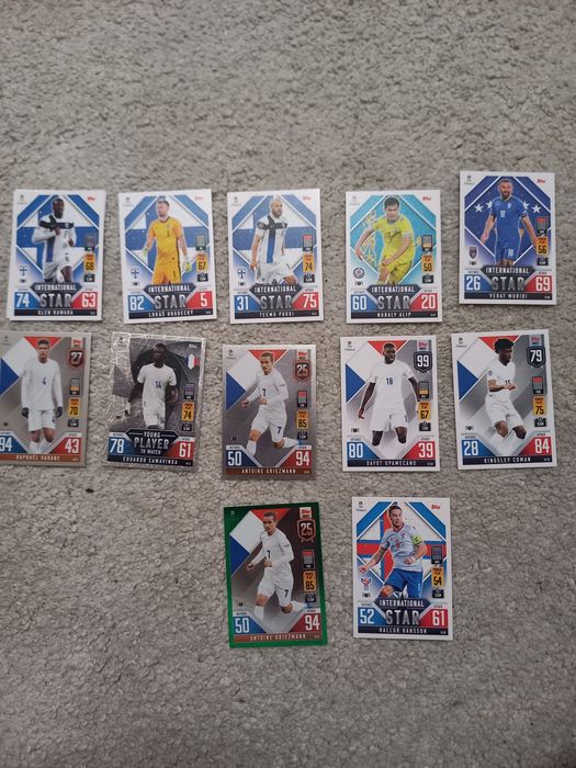 Match Attax 101 road to UEFA Nattions League