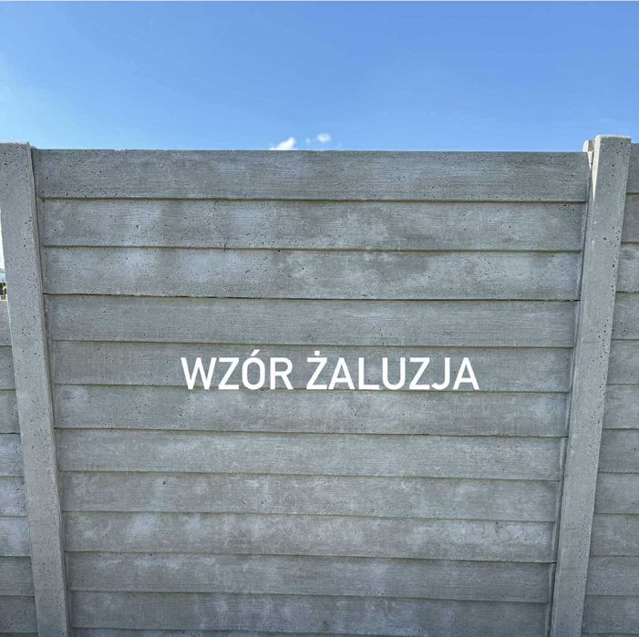 Ogrodzenia betonowe KLONEX Produkcja Transport Montaż