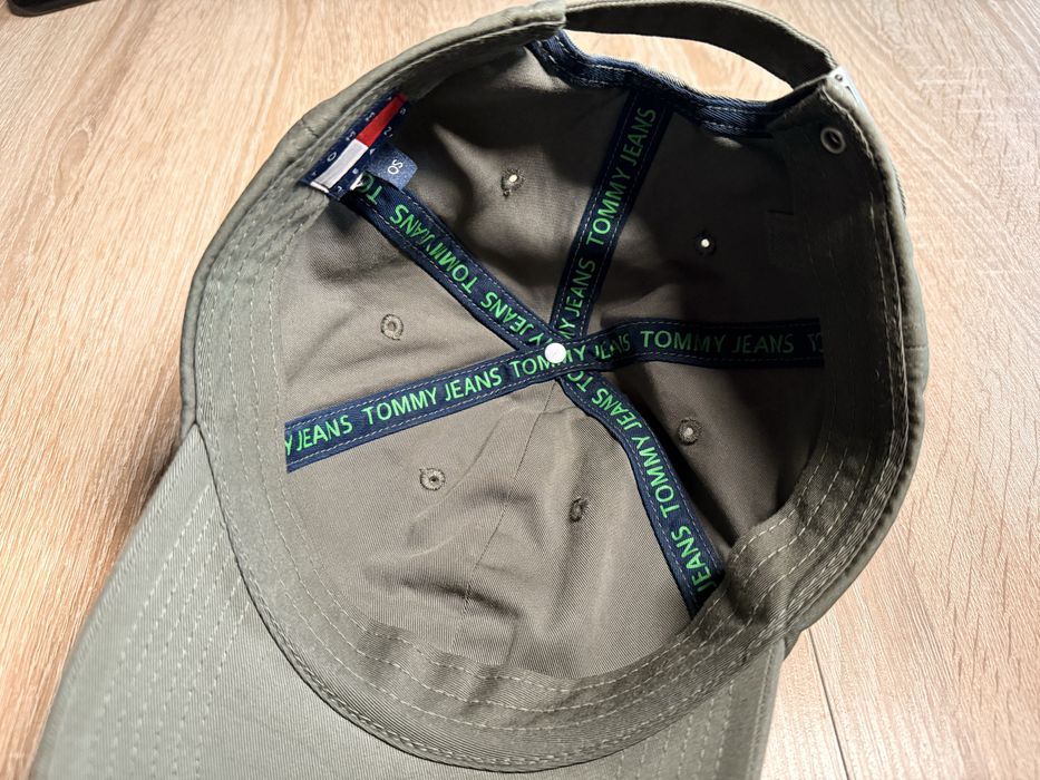 Tommy Jeans czapka z daszkiem zielony