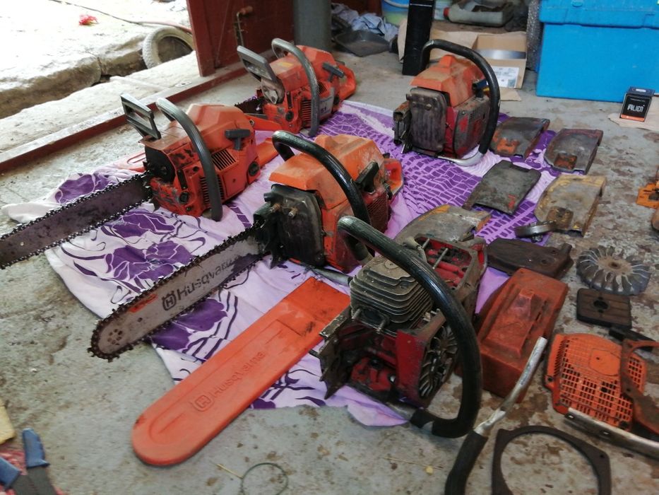 Husqvarna 51 dolpima PS 180, PS 290 części, całość