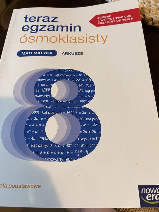 Arkusz do egzaminu 8 klas matematyka