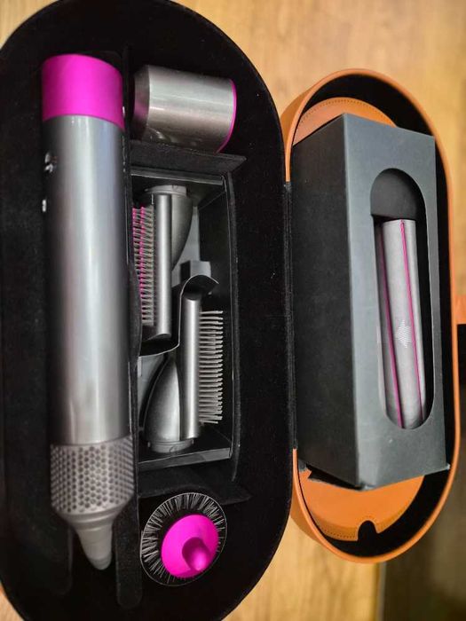 Cтайлер Dyson Airwrap Complete Nickel/Fuchsia - 8 насадок - Орігинал
