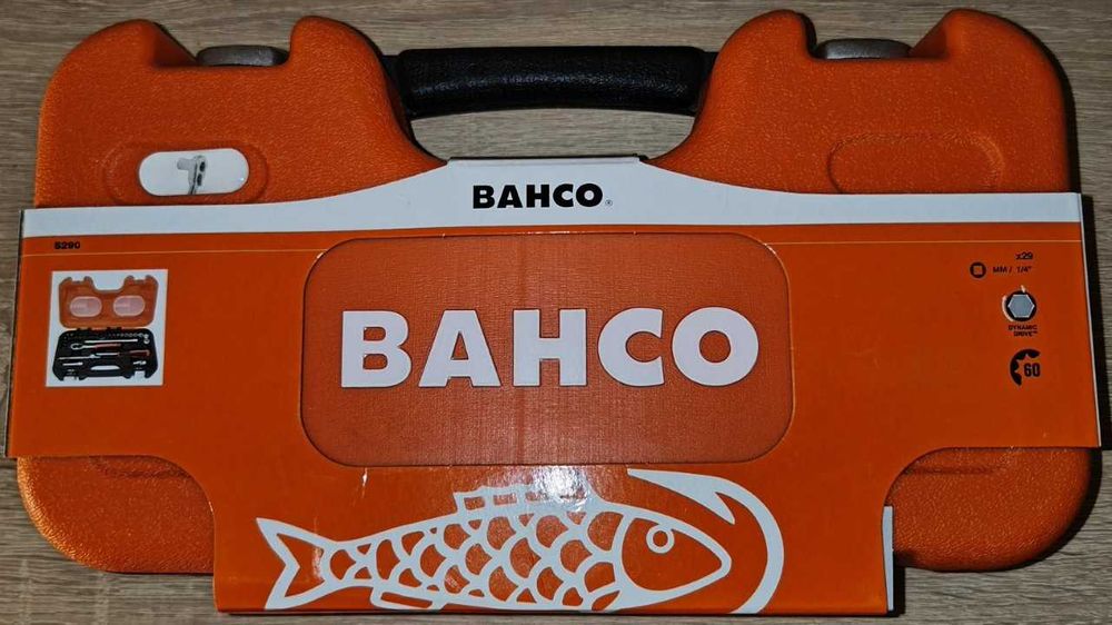 Bahco S290 Zestaw narzędzi 1/4'' w walizce 29 elementów