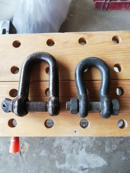 Manilhas de elevação e tração