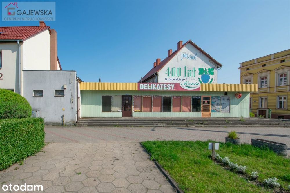Przestronny lokal z tarasem w centrum Jastrowia!