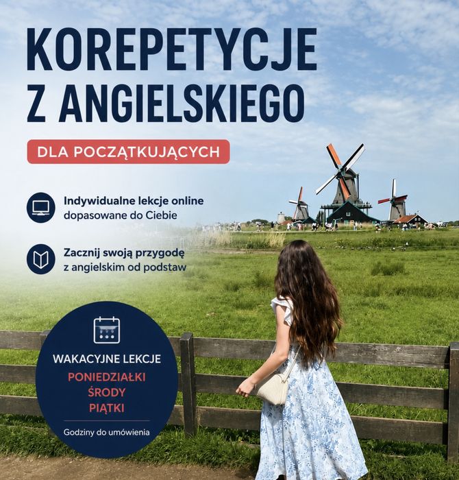 Korepetycje z języka angielskiego ONLINE