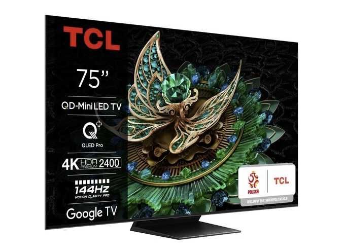 Telewizor  TCL 75MQLED85 MINILED 4K 144Hz Google TV Dolby Vision/Atmos