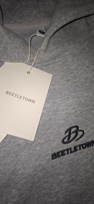Beetletown oversize худі • сірий меланж • нове