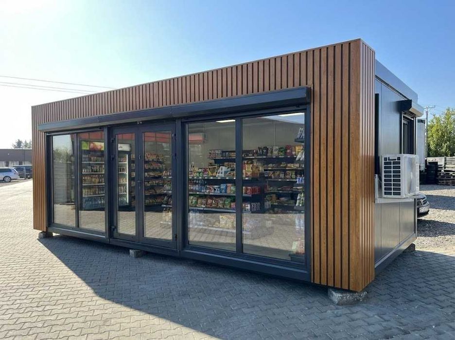 Kontener 6x3 handlowy, socjalny, biurowy, magazynowy – STAGO Końskie