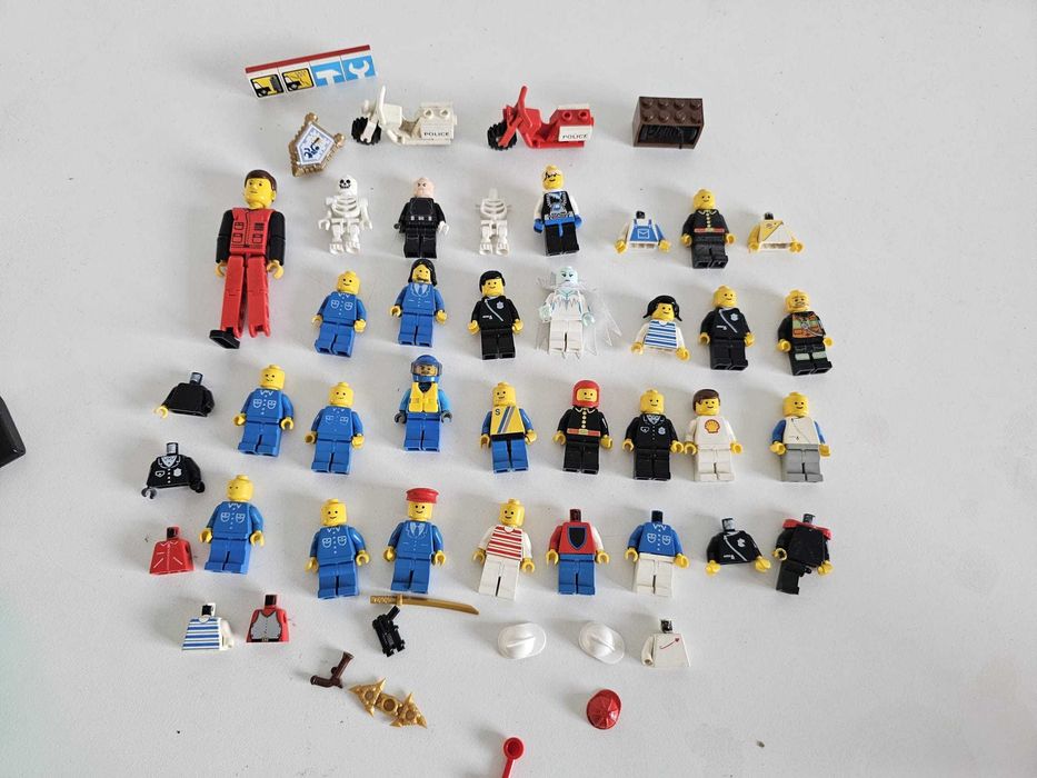 Lego Minifigurki figurki elementy duży zestaw