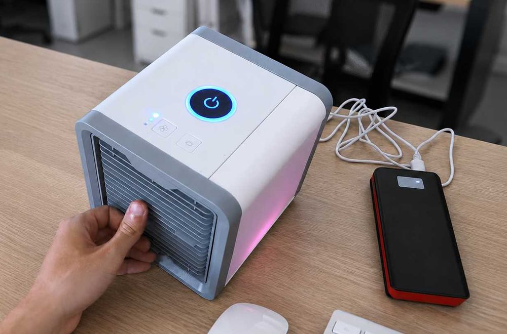 охолоджувач повітря міні кондиціонер USB персональний кондиціонер настільний охолоджувач зволожувач очищувач повітря вентилятор міні