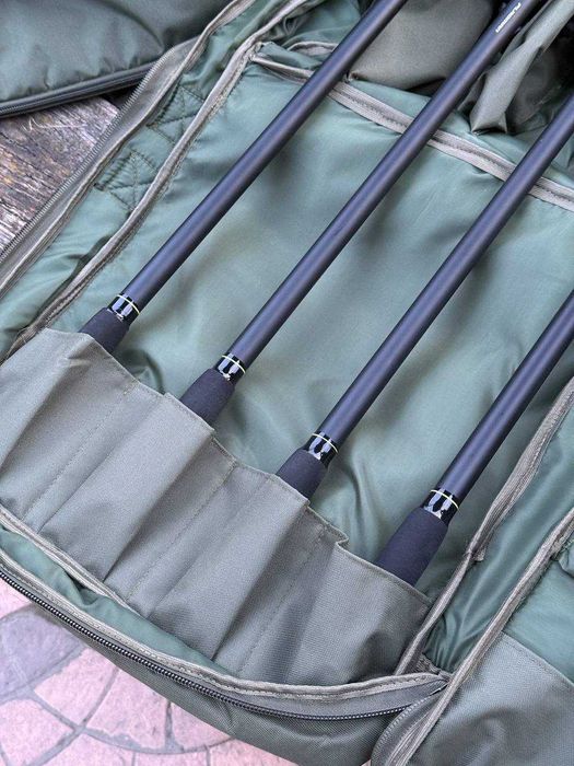 Чехол для карповых удилищ с катушками 4 катушки 4/8 карповика 145 см
