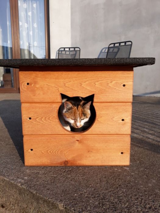 Budka dla kota, domek dla kota