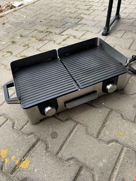 Grelhador elétrico WMF Lono Mastergrill com suporte