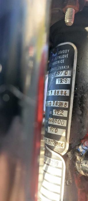 Motocykl Cezet CZ 175