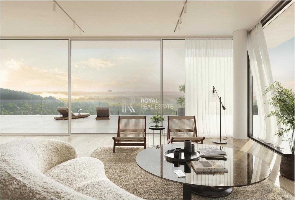 Видова квартира 148,8 м² + тераса 76 м²  LION HILLS Лісники 2 спальні  2 паркомісця Клубний комплекс преміум-класу 15 хв від Києва