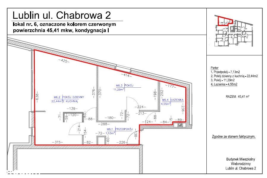 Nowe mieszkanie w inw. Rezydencja Chabrowa | A.M6 + OGRÓDEK