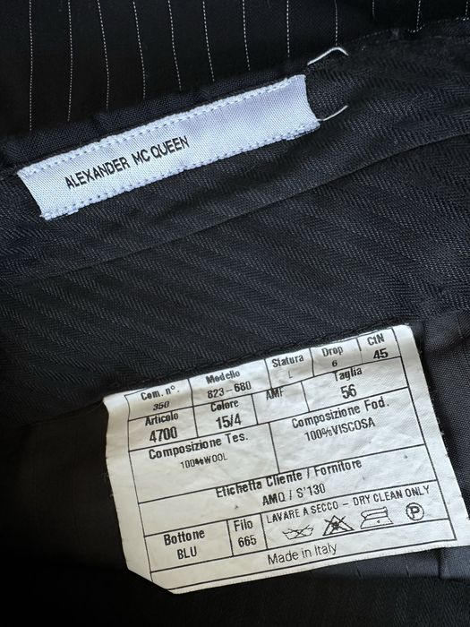 Alexander McQueen eleganckie spodnie