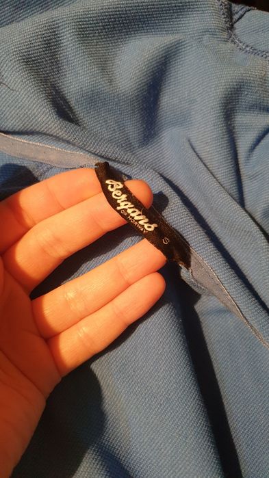 Bergans kurtka deszczoszczelna/wiatroszczelna damska S/M niebieska