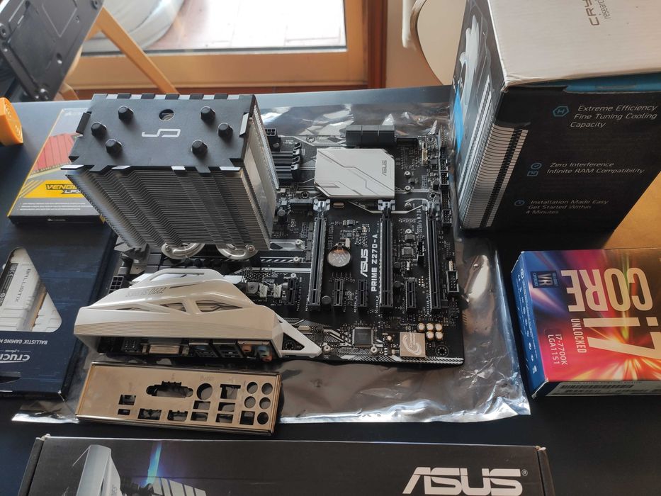 Motherboard Asus Z270 Prime A e Cooler Cryorig H7