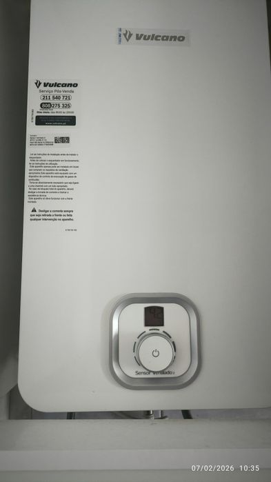 Esquentador Vulcano propano