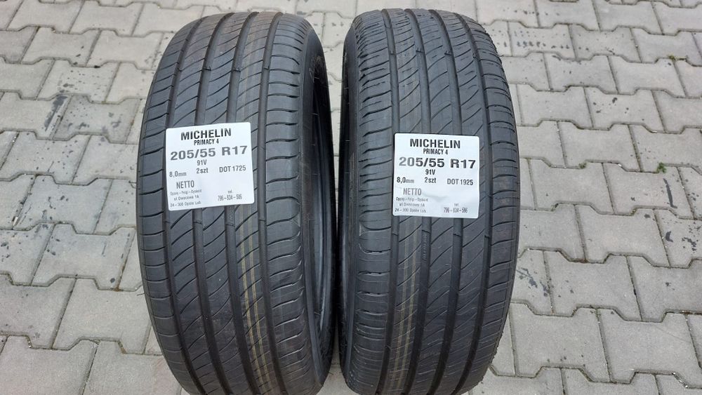 Opony Michelin 205 55 R17