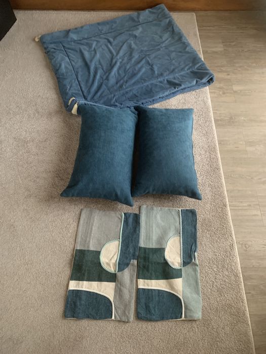 Tapa pes e 4 capas de almofada