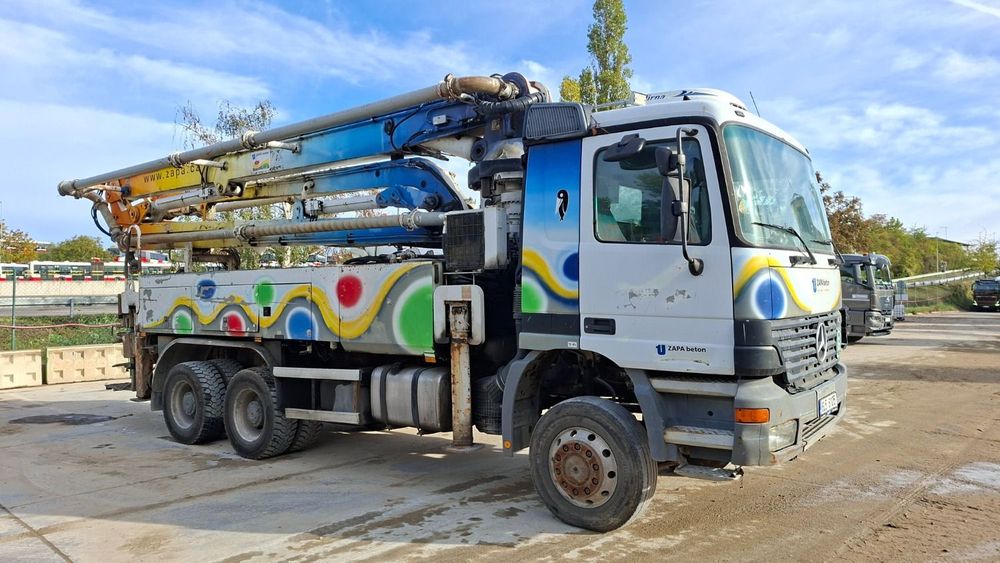 ACTM Actros 3340 6X6 + Schwing Kvm 34  Mb Actros 3340 6X6 + Schwing Kvm 34