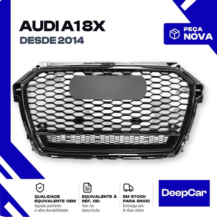 Grelha Audi A1 8X Frente (2014 em diante) Peça Nova