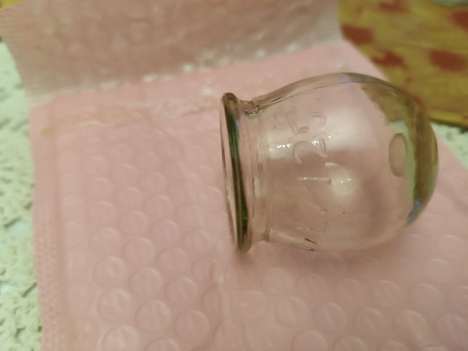 Bańki lekarskie ogniowe PRL "S.P.6 C.D. zł. 1,25"