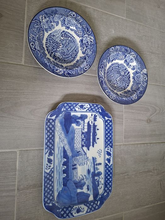 Conjunto de 5 pratos