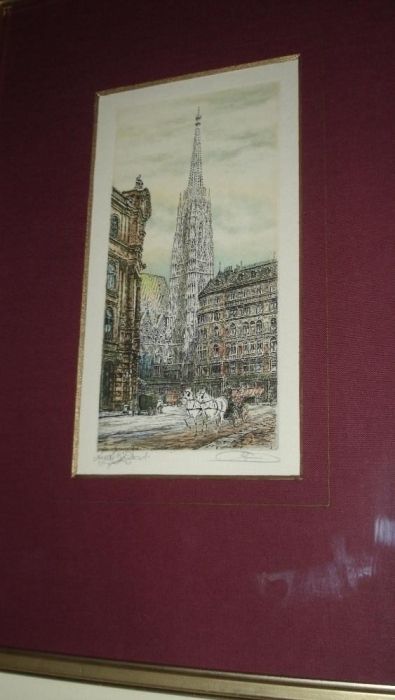 Gravura Original Radierung, V. Gerson Kovacs