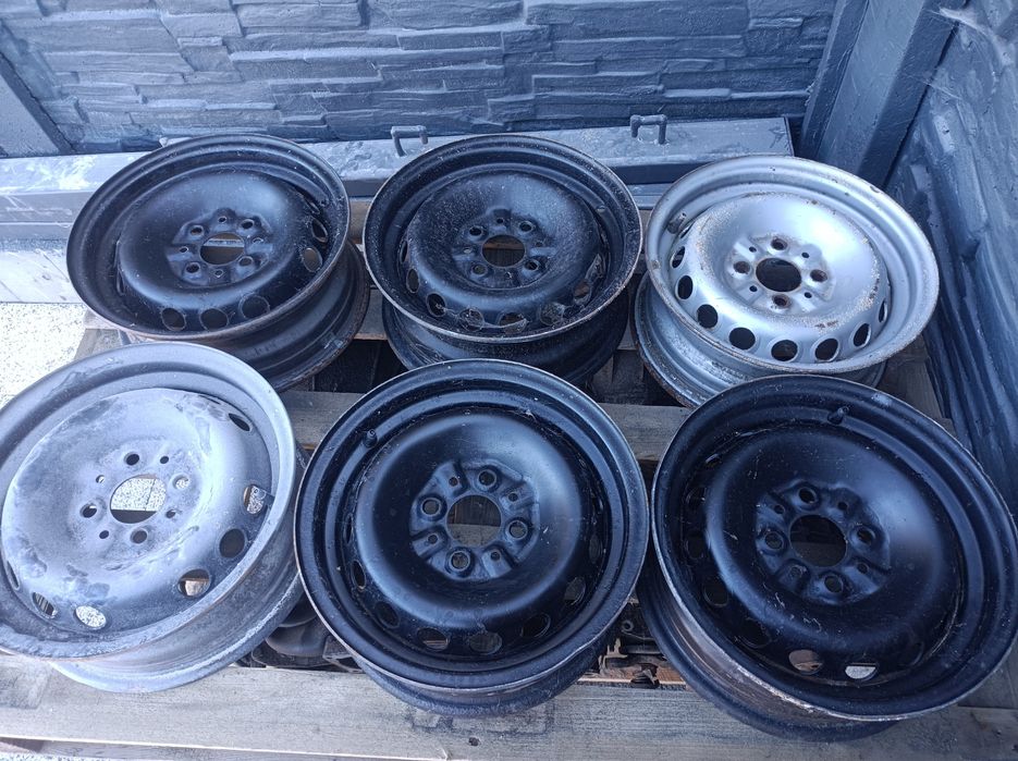 Polonez felgi 14 kola zimowe stalowe caro truck fiat 125 alufelgi 4*98