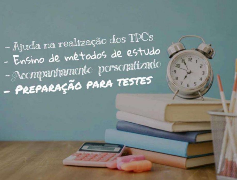 Explicações individuais  (1.° ao 4.° ano) 1.° Ciclo no domicilio