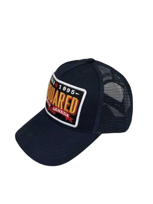 Czapka Bejsbolówka DSQUARED ICON Granatowa Siatka