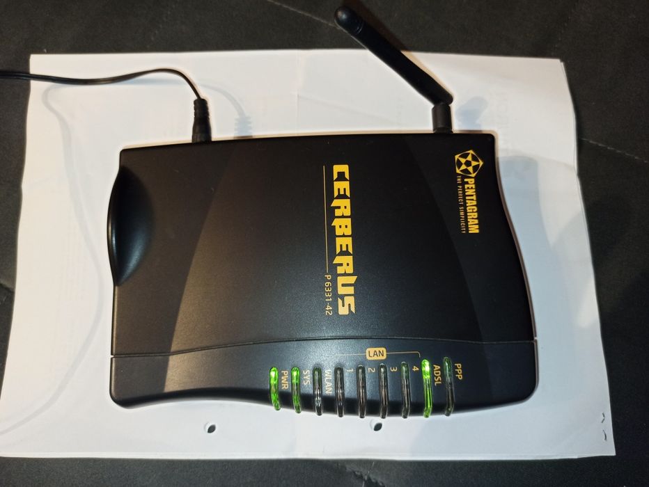 Router ruter hot spot wifi switch Po 6331 Cerberus Pentagram