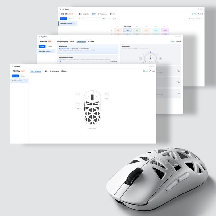 Бездротова ігрова миша MCHOSE A7X Ultra з магнієвого сплаву