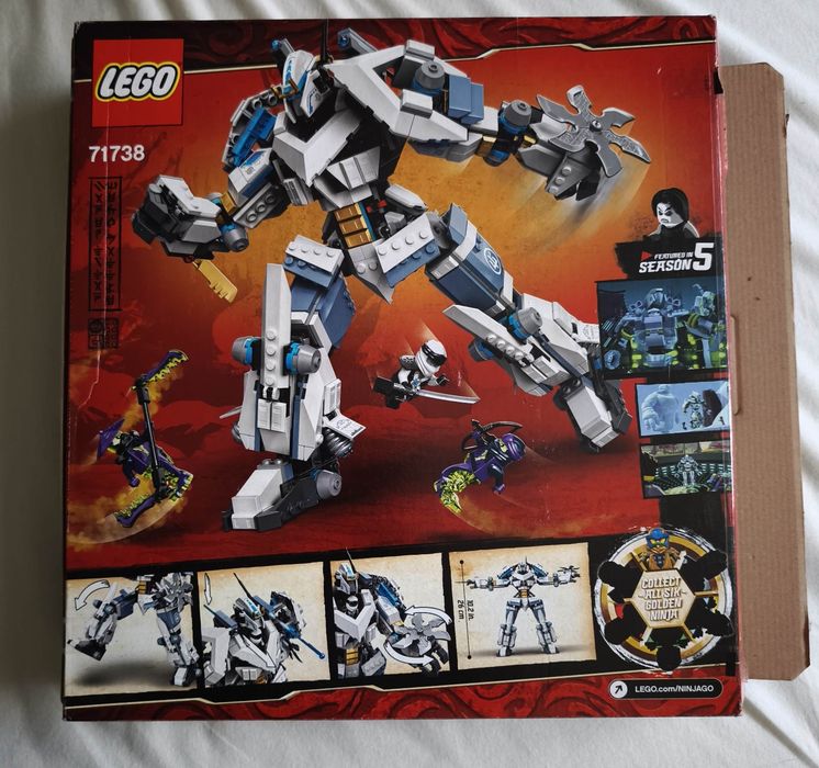 Lego Niniago 71738 Starcie tytanów Mech