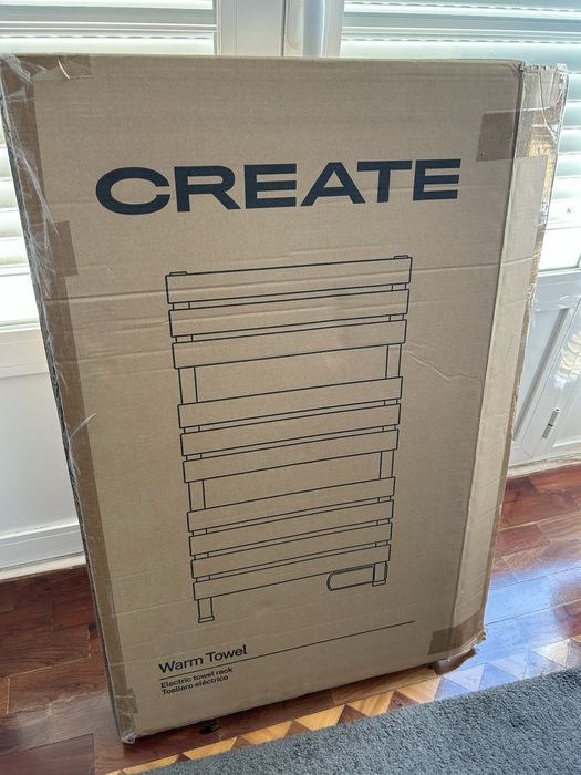 Toalheiro eletrico CREATE Branco